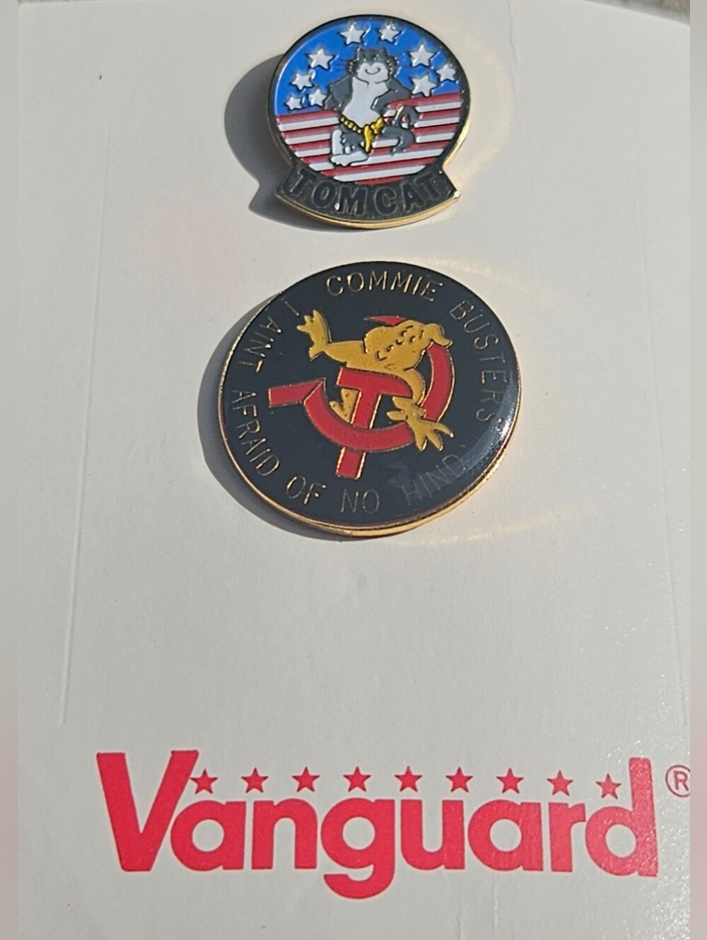 F18 Dogtag Plus Two Pins